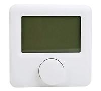 YWBL-WH Termostato Digital Pantalla LCD Controlador de Temperatura para Oficina en Casa con Alta Sensibilidad Capacidad 5A Montaje en Pared o Instalación en Asiento con Batería Rango de 41-95°F