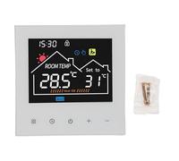 YWBL-WH Termostato Inteligente Pantalla Táctil Programable Pantalla LCD a Color Controlador de Temperatura para Caldera de Calentamiento de Agua Hotel de (WiFi, (Control por Voz para Yandex Alice,