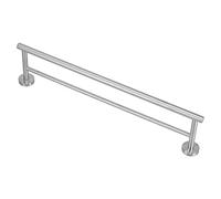 YWBL-WH Toallero, Toallero Doble de Acero Inoxidable, Montaje en Pared de 23,6 Pulgadas, Acabado Cepillado, Soporte de Carga de 11 Libras para Baño, Cocina, Toalla de Mano, Almacenamiento de Paños