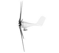 YWBL-WH Turbina Eólica del Generador Sincrónico de CA 3 Fases de 800W, Kit Generador de Turbinas de Molino de Viento de 6 Cuchillas, Menos Torsión de Arrastre, Utilización de Energía Eólica Alta,