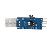 YWBL-WH USB a IIC o I2C, Pantalla de Estado de Lámpara LED, Salida de Voltaje de 5 V y 3,3 V, Amplia Compatibilidad, Módulo Adaptador Convertidor USB a UART con Comunicación de Datos en Serie,