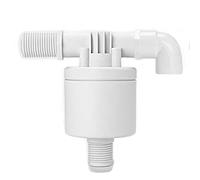 YWBL-WH Válvula Automática de Control de Nivel de Agua Válvula de Bola Flotante de Plástico Rosca de 1,2 Pulgadas No Se Necesita Electricidad 32 a 158 Fahrenheit para Torres de Agua Acuarios