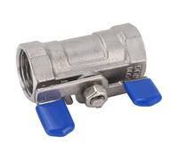 YWBL-WH Válvula de Bola DN15 1/2 pulg. NPT, Acero Inoxidable 304, Diseño a Prueba de Fugas, Clasificaciones de Alta Presión, Ideal para Riego de Jardines y Recolección de Agua de Lluvia