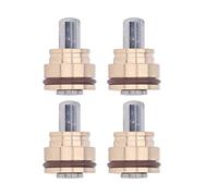 YWBL-WH Válvula de Control de Empujador de Palanca de Mando, Sellado de Caucho de Latón, Juego para Excavadoras E320, Mejora el Rendimiento, Perfecto para Operaciones de Maquinaria Pesada