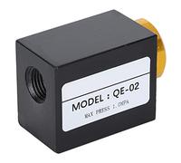 YWBL-WH Válvula de Control de Escape Rápido Neumática, Aleación de Aluminio, Diseño Compacto, Salida de Entrada de 1/4 de Pulgada, Ideal para Compresores de Aire y Sistemas Neumáticos