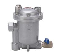 YWBL-WH Válvula de Drenaje Automática, Válvula de Drenaje de Agua de Aleación de Aluminio y Acero Inoxidable, Diseño de Flotador G1 2, Interfaz Estándar Antiobstrucción para Sistemas de Rociadores