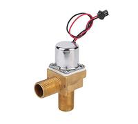 YWBL-WH Válvula Solenoide con Sensor de Urinario de Baño Válvula de Cerámica Universal de 6 V Alta Confiabilidad para Baños Comerciales (A de filamento de 90 grados para urinario)
