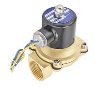 YWBL-WH Válvula Solenoide Normalmente Cerrada, Válvula de Diafragma Eléctrica de Latón con Rosca G1 Pulgada, Control de 25 Mm para Aplicaciones Industriales (AC220V)