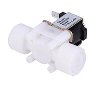 YWBL-WH Válvula Solenoide Válvula de Entrada de Agua de Plástico G3 4 Solenoide Eléctrica Normalmente Cerrada DC24V o AC220 240V 0 02 a 0 8MPa para Aparatos de Riego de Plomería (AC220-240V)