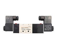 YWBL-WH Válvula Solenoide, Válvula Eléctrica Neumática de 24 V CC, 3 Posiciones, 5 Vías, 0,15-0,8 MPa para Sistemas de Aire