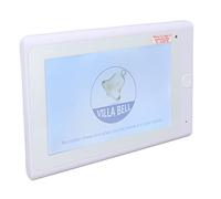 YWBL-WH Videoportero con Intercomunicador de 2 Vías, Cámara CMOS de 1000 Líneas, para Uso Residencial (Enchufe de la UE)