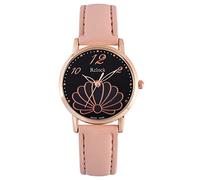 YWBleked Fashion Sport Sra. INOX Steel Belt Band Quartz Analog Muñequera Watch Reloj Inoxidable Mujer Dorado (One Size)