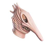 YWBleked MáScara Halloween LatexScary Man - Halloween Masquerade Cosplay Horrible Capa Infantil (As Shown, One Size)
