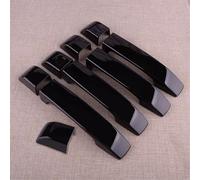 YWBSPPO Manija Puerta Exterior Shel Compatible con Land para Rover para Range para Rover L322 2002-2012 Cubierta De Bisel para Manija De Puerta Exterior De Coche, Color Negro