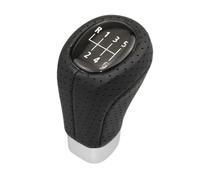 YWBSPPO Pomo Cambios Compatible con Serie 3 para E90 E91 E92 E93 2005 2006 2007-2012 5 6 Velocidades Estilo De Automóvil Perilla De Cambio De Marchas Palanca De Balonmano Polaina Cambio(6 Speed)