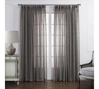 YWBXSHKD Cortina SalóN Dormitorio TranslúCido 107x244cm, Visillo con Ojales PoliéSter Color SóLido para SalóN Dormitorio 2 Unidades, Cortina Visillos Semitranslucida