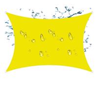 YWBXSHKD Impermeable Toldo Vela De Sombra 4x4m, Vela De Sombra Rectangular, Vela De JardíN Impermeable ProteccióN ProteccióN Rayos UV Impermeable ProteccióN para Exterior