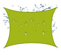 YWBXSHKD Impermeable Toldo Vela De Sombra 4x4m, Vela De Sombra Rectangular, Vela De JardíN Impermeable ProteccióN ProteccióN Rayos UV Impermeable ProteccióN para Exterior