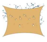 YWBXSHKD Impermeable Toldo Vela De Sombra 4x4m, Vela De Sombra Rectangular, Vela De JardíN Impermeable ProteccióN ProteccióN Rayos UV Impermeable ProteccióN para Exterior