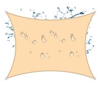 YWBXSHKD Impermeable Toldo Vela De Sombra 4x4m, Vela De Sombra Rectangular, Vela De JardíN Impermeable ProteccióN ProteccióN Rayos UV Impermeable ProteccióN para Exterior