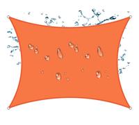 YWBXSHKD Impermeable Toldo Vela De Sombra 4x4m, Vela De Sombra Rectangular, Vela De JardíN Impermeable ProteccióN ProteccióN Rayos UV Impermeable ProteccióN para Exterior