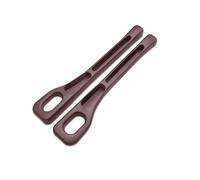 YWDRE 2 Piezas Tapahuecos para Asientos de Coche para DS7 DS 7 Crossback 2018 2020 2021 2022 2023 2024, Tira Relleno Prueba Fugas Montaje Vehículo,Brown