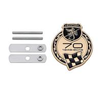 YWDRE Emblema para Parrilla Delantera Coche para Abarth 695 2019, Emblema Adhesivo para Parrilla Frontal Insignia Accesorios Tuning Coche,F