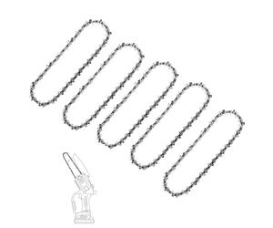 Yweler - Mini cadena de motosierra de 4 pulgadas para Stihl GTA 26 36700028 con 28 eslabones de transmisión, 0.04 pulgadas, 0.04 pulgadas, cadena de sierra guía de calibre de 1.1 mm para sierra