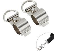 Yweller 2 piezas de correa para el hombro, abrazadera de vástago adecuada para desbrozadora, desbrozadora y cortador de bordes, eje de repuesto compatible con la mayoría de cortadoras de césped como