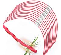 Yweller 40 unidades F016800181 hilo de repuesto hilo extrafuerte para cortacésped eléctrico Bosch ART 26 Combitrim, diámetro de 2,4 mm, longitud 26 cm, extra fuerte para bobina de hilo "Pro-Tap"