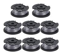 Yweller 8 bobinas de repuesto F016800569/F016800385, longitud 4,9 m de grosor, 1,6 mm, apta para cortabordes Bosch EasyGrassCut 23/26, EasyGrassCut 18/18-230/18-260/18-26, ART 23 SL, ART 26 SL