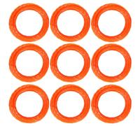 Yweller 9 unidades de hilo de repuesto hilo extrafuerte con 2,0 mm de diámetro para desbrozadora Makita DUR189, DUR191L, DUR191U, DUR192L, 42 M hilo para recortadora Makita 191D89-4 de 2 hilos Tap&Go