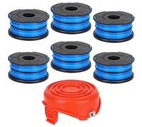 Yweller A6441 A6441-XJ A6442 - Cortabordes de repuesto para bobinas de 1,5 mm de diámetro, 12 m de longitud para Black+Decker GL315, GL337, GL350, GL650, GL655, GL656, GL660, GL670, GL680, GL687 con