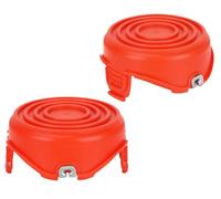 Yweller A6441 A6441-XJ A6442 Cubierta para cortabordes para Black+Decker GL315,GL337,GL350,GL650,GL655,GL656,GL660,GL670,GL680,GL687,GL5530,2 unidades de alta calidad Tapa de bobina