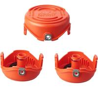 Yweller A6486 A6486-XJ A6482 - Cubierta para cortabordes Black + Decker GL9035, GL8033, STC5433PC, STC5433B, GL7033, STB3620L, 3 unidades 90583594 de alta calidad Tapa