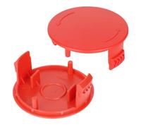 Yweller F016F04841 Cubierta para desbrozadora Bosch AFS 23-37, 2 unidades de alta calidad tapa de bobina compatible con hilo Bosch F016800431