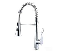 YWJFSA Grifo Cocina Extraible con 2 Modos,Cabezal Rociador ABS,Giratorio a 360°,Grifo Cocina Monomando