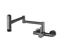 YWJFSA Grifo Cocina Pared Acero Inoxidable Grifos Baño con 6 Chorros de Agua Grifo Lavabo Monomando