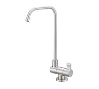 YWJFSA Grifo Osmosis Inversa,Grifos Cocina Acero Inoxidable,Giratorio 360°,Plegable,Grifo de Osmosis Inversa para Ósmosis Inversa y Filtración de Agua,Cepillado