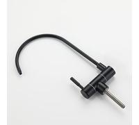 YWJFSA Grifo Plegable Grifo Cocina Osmosis Grifo de Osmosis Inversa, Grifo Cocina Fregadero, Solo Frío de Acero Inoxidable,Negro