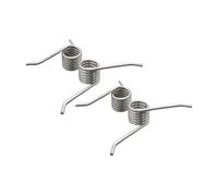 YWJLQH 2 Piezas Resorte de Torsión para Mopa Mariposa Repuestos de Acero Accesorios para Limpieza con Forma Adecuado para Uso en Hogar, 4 piezas