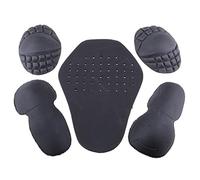 YWJLQH 5 Piezas Protección Placas Protectoras de Codo y Hombro y Espalda Amortiguador Resistente al Desgaste Adecuado para Usuarios de