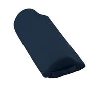 YWJLQH Almohada de Soporte para Piernas Cojín de Espuma Almohada de Y Respaldo Bajo Funda de Malla Transpirable Suave Adecuada para Cama, Azul Oscuro, Individual
