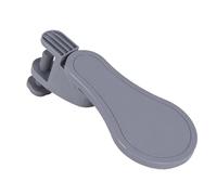 YWJLQH Apoyabrazos para Ordenador Soporte de Brazo para Mesa Reposamuñecas Teclado Ratón Extensión de Escritorio con Abrazadera Giratoria Material PP Adecuad, Gris