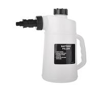 YWJLQH Botella Dispensadora Agua para Batería Jarra 2L Polipropileno Asa Lateral y Automático Corte Adecuada para Taller Automotriz Garaje Vehículos