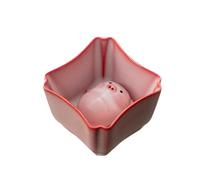 YWJLQH Cerámica para té con figura decorativa de cerdito, adorno para sala y comedor, tal como se describe, 110ml