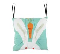 YWJLQH Cojín Cuadrado para Silla Almohadilla de Asiento Tipo Tatami Material Suave de Poliéster Toque Agradable y Resistente Adecuado para Sala de, conejo, 35cmx35cm