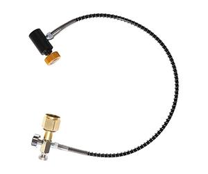 YWJLQH Conector Principal de Cilindro CO2 para Recarga de Tanque con Adaptador Directo de Botella de 24 Pulgadas Accesorios y Válvula de Máquina