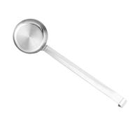 YWJLQH Cuchara Medidora de Fondo Plano con Mango, Utensilio Creativo para Hornear