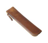 YWJLQH Estuche Protector para Lápices ópticos, Organizador de Almacenamiento de Lápices, 7,8 X 1,7 Pulgadas, Accesorio Multiusos, Impermeable, Bolsa de Cosmé, MarrÓn, Universal